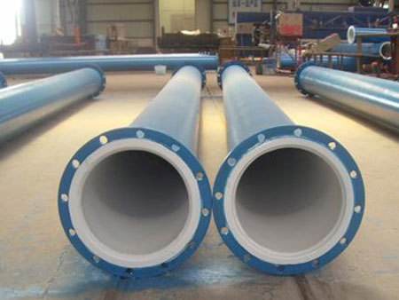 酸碱输送衬塑钢管装置施工计划及质量